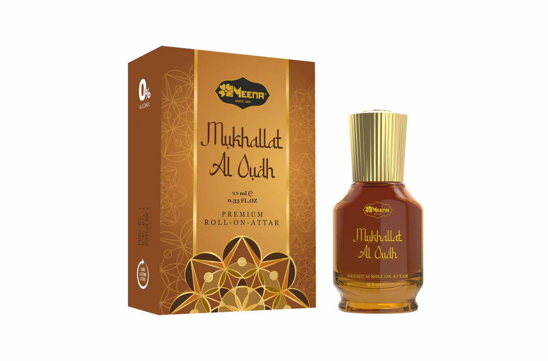 MUKHALLAT AL OUDH Attar- 10ml Roll On Pack
